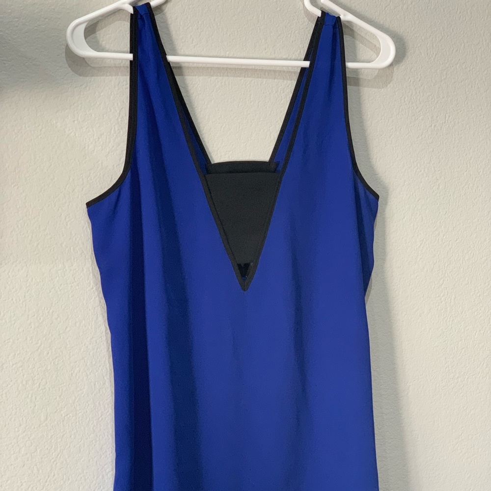 Express royal blue blouse